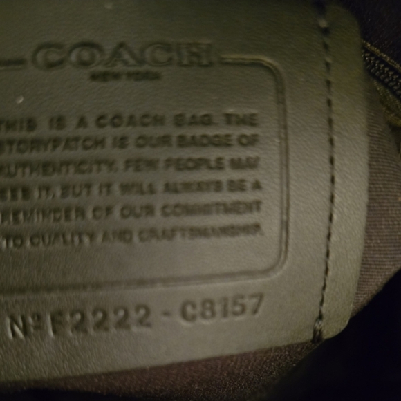 Coach Hudson Double Handle Tote, handbag, satchel,  NWOT - Picture 3 of 10